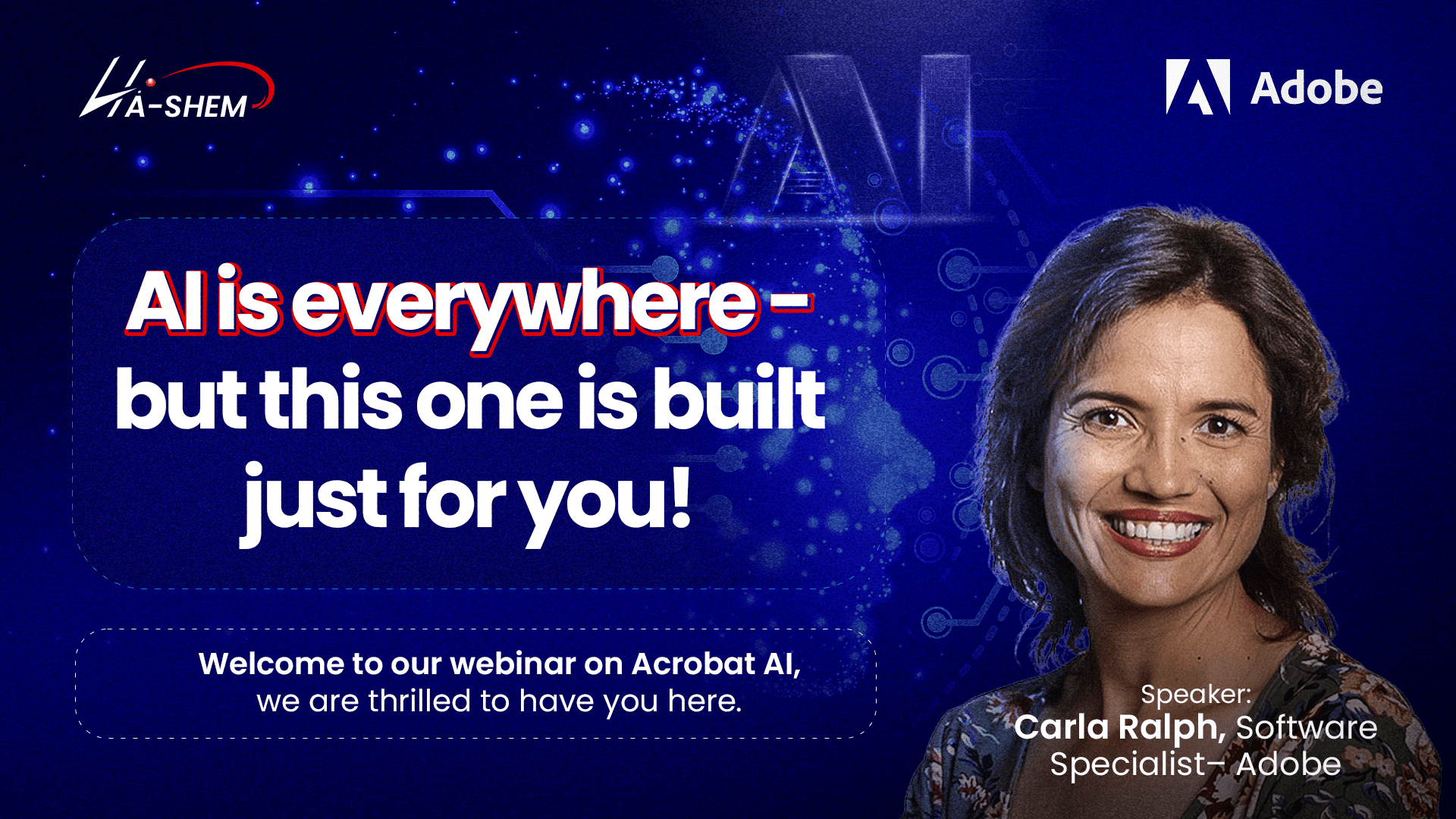 Adobe Acrobat AI Webinar || AI is everywhere, but this one is built just for you!